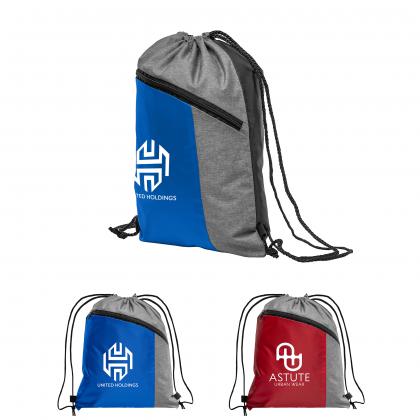 Geneva Drawstring Backpack - 210D Polyester
