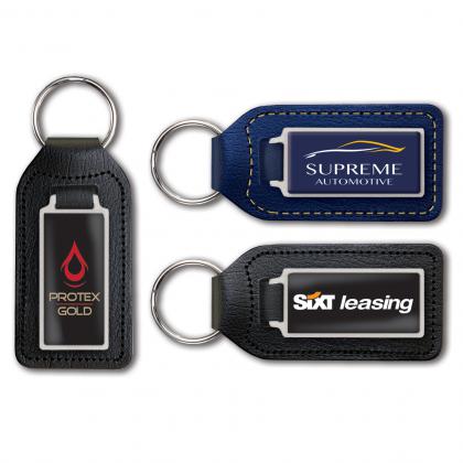 Economy polycrown medallion keyfob