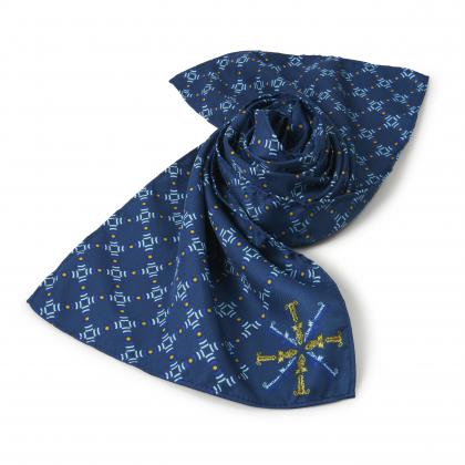 Printed Polyester Rectangular Scarf