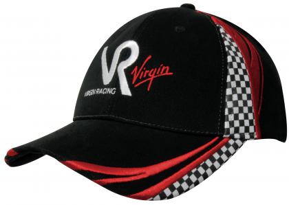 Brushed Heavy Cotton CAP with Embroidery & Printed Checks