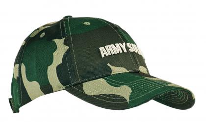 Cotton Twill CAP with Camouflage Print