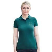 Embroidered Polycotton Ladies Work Polo Shirt