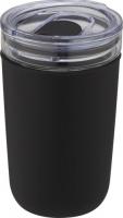 Bello 420 ml glass tumbler with recycled plastic outer wall