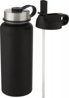 Supra 1 L copper vacuum insulated sport bottle with 2 lids