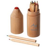 Bossy 12-piece coloured pencil set