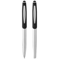 Geneva stylus ballpoint pen and rollerball pen set