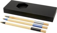 Kerf 3-piece bamboo pen set