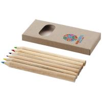 Artemaa 6-piece pencil colouring set