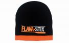 Two-Tone Cable Knit Beanie
