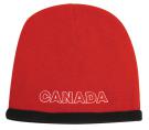 Roll Down Acrylic & Polar Fleece Beanie