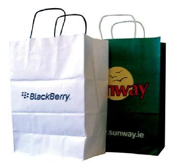 Twisted Paper Handle paper bag