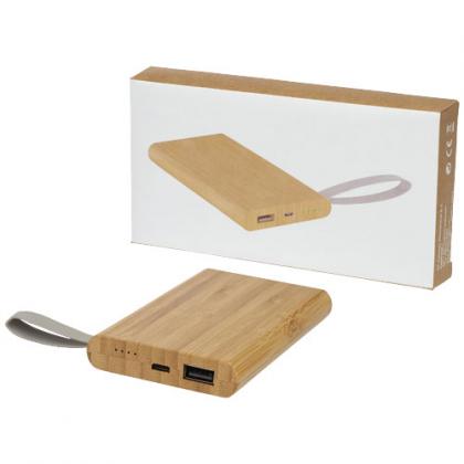 Tulda 5000 mAh bamboo power bank