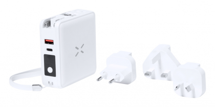 Joks travel adapter power bank