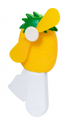 Manhattan hand fan, strawberry