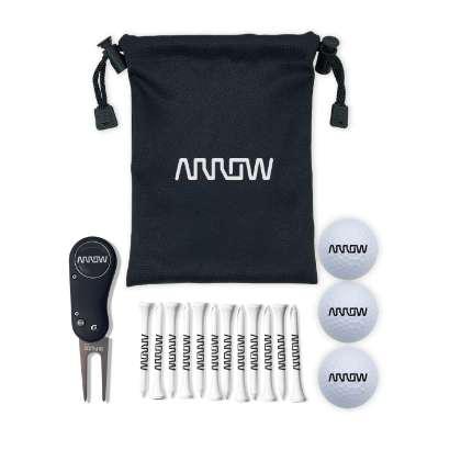 FLIX LITE AND GOLF BALL DRAWSTRING GOLF BAG SET