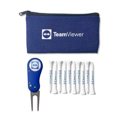 FLIX LITE COTTON CANVAS ZIPPED GOLF BAG SET