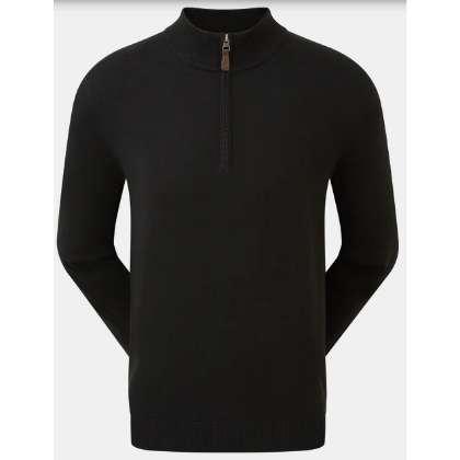 FJ (FOOTJOY) GENT'S WOOL BLEND HALF-ZIP PULLOVER