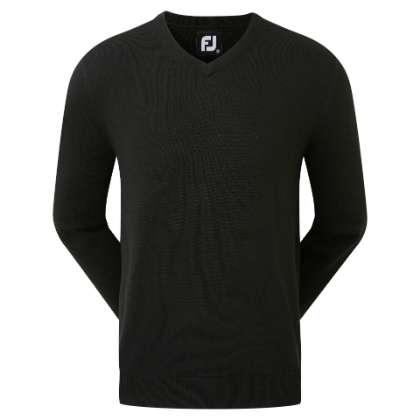 FJ (FOOTJOY) GENT'S WOOL BLEND V-NECK GOLF PULLOVER