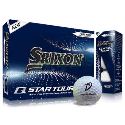 SRIXON Q STAR TOUR PRINTED GOLF BALLS