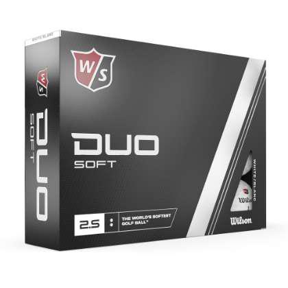 WILSON DUO SOFT PRINTED GOLF BALLS