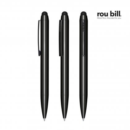 Rou bill® Attract Stylus twist Ball Pen with Touch Pad