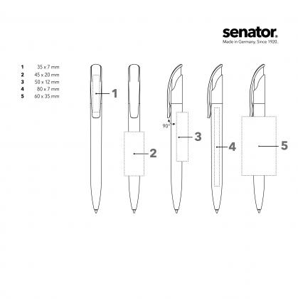 senator® Challenger Frosted push ball poen