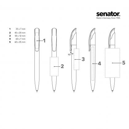 senator® Challenger Recycled push ballpen
