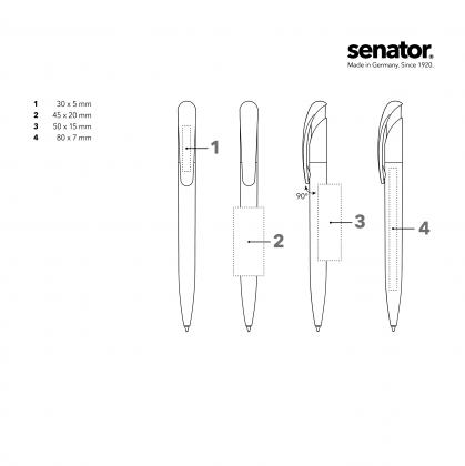 senator® Nature Plus Matt push ball pen