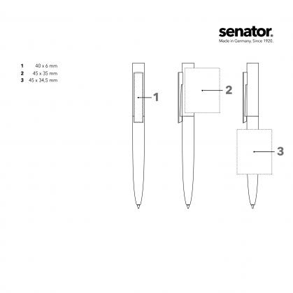 senator® Headliner Soft Touch twist ball pen