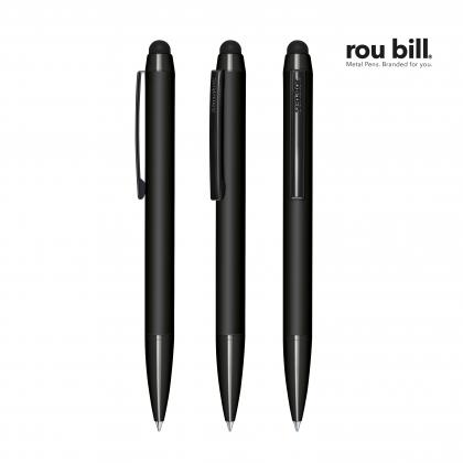 Rou bill® Attract Soft Touch twist Ball Pen with Touch Pad