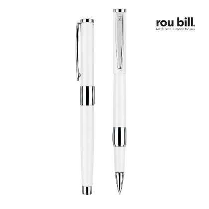 Rou bill® Image White Line Rollerball Pen