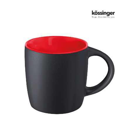 Kossinger® Ennia Black Inside stonware mug with matt appearance