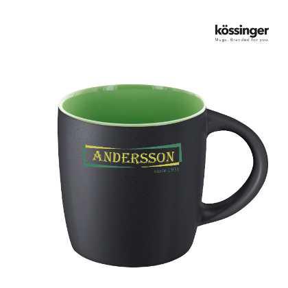 Kossinger® Ennia Black Inside stonware mug with matt appearance