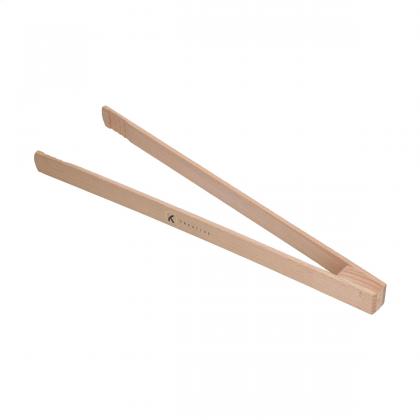 Pinza wooden BBQ tongs