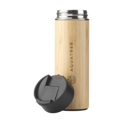 Sakura 360 ml bamboo thermo bottle/thermo cup