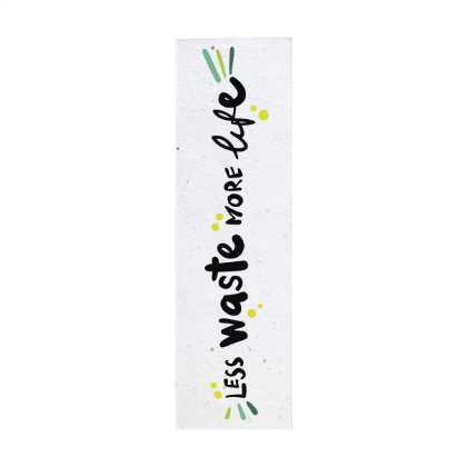 Seed Paper Bookmark