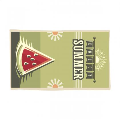 Printed RPET BeachTowel 350 g/m² 100x180 Printed RPET BeachTowel 350 g/m² 100x180