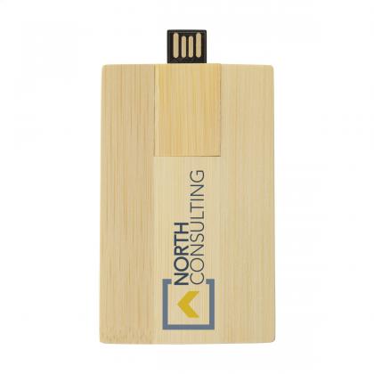 CreditCard USB Bamboo 16 GB