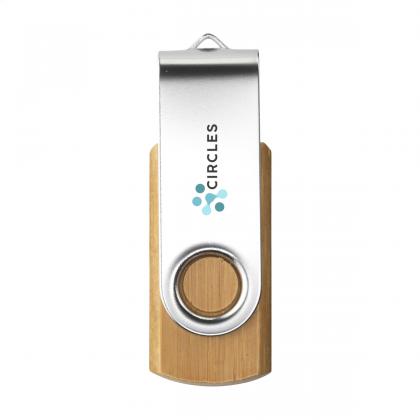 USB Twist Bamboo from stock 8 GB