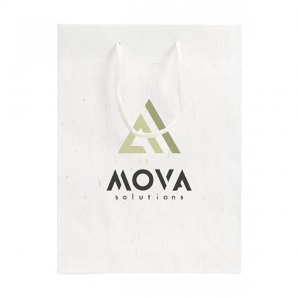 Leaf It Bag recycled with straw fibres (180 g/m²) M Leaf It Bag recycled with straw fibres (180 g/m²) M