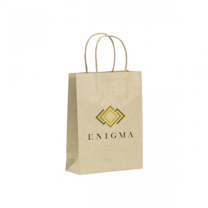 Leaf It Bag recycled grass paper (120 g/m&sup2;) M