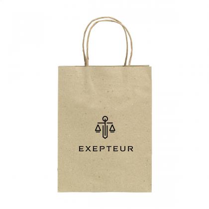 Leaf It Bag recycled grass paper (120 g/m&sup2;) M