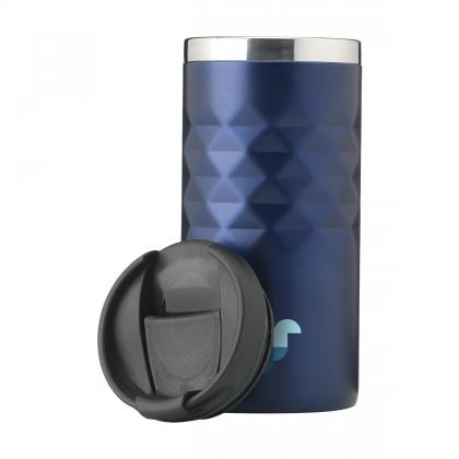Geometric Mug RCS Recycled Steel 280 ml thermo cup
