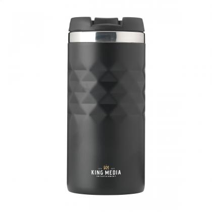 Geometric Mug RCS Recycled Steel 280 ml thermo cup