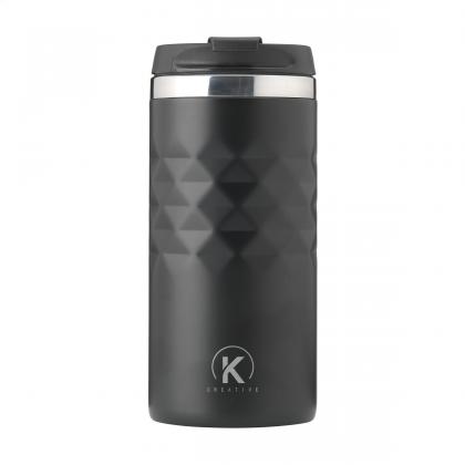 Geometric Mug RCS Recycled Steel 280 ml thermo cup