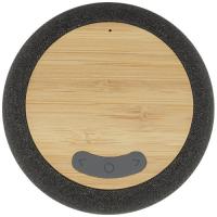 Ecofiber bamboo/RPET Bluetooth® speaker and wireless charging pad