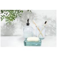 Jabony 3-piece recycled glass bathroom set