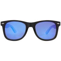 Hiru rPET/wood mirrored polarized sunglasses in gift box