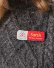 Always Recycled Essential Name Badge - Slim Rectangle - Safety Pin