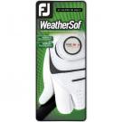 FJ (FOOTJOY) WEATHERSOF GOLF GLOVE WITH REMOVABLE BALL MARKER